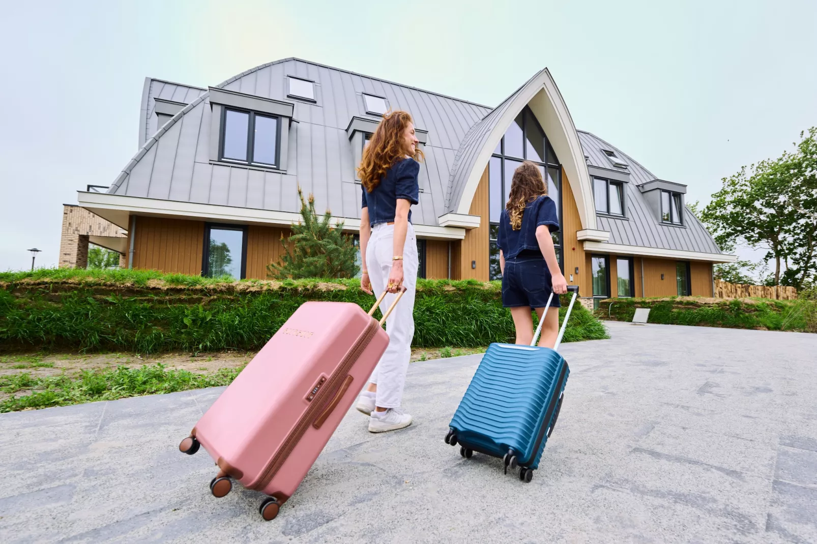 Droomsuites Texel - 6 persoons apartement - Buitenkant zomer