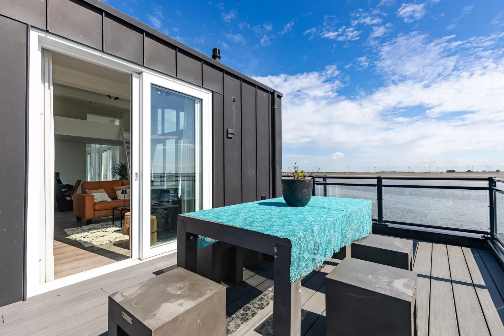 Penthouse at the beach - with balcony | No. 26 - 2 Pers.  | Vista Maris - Terrasbalkon