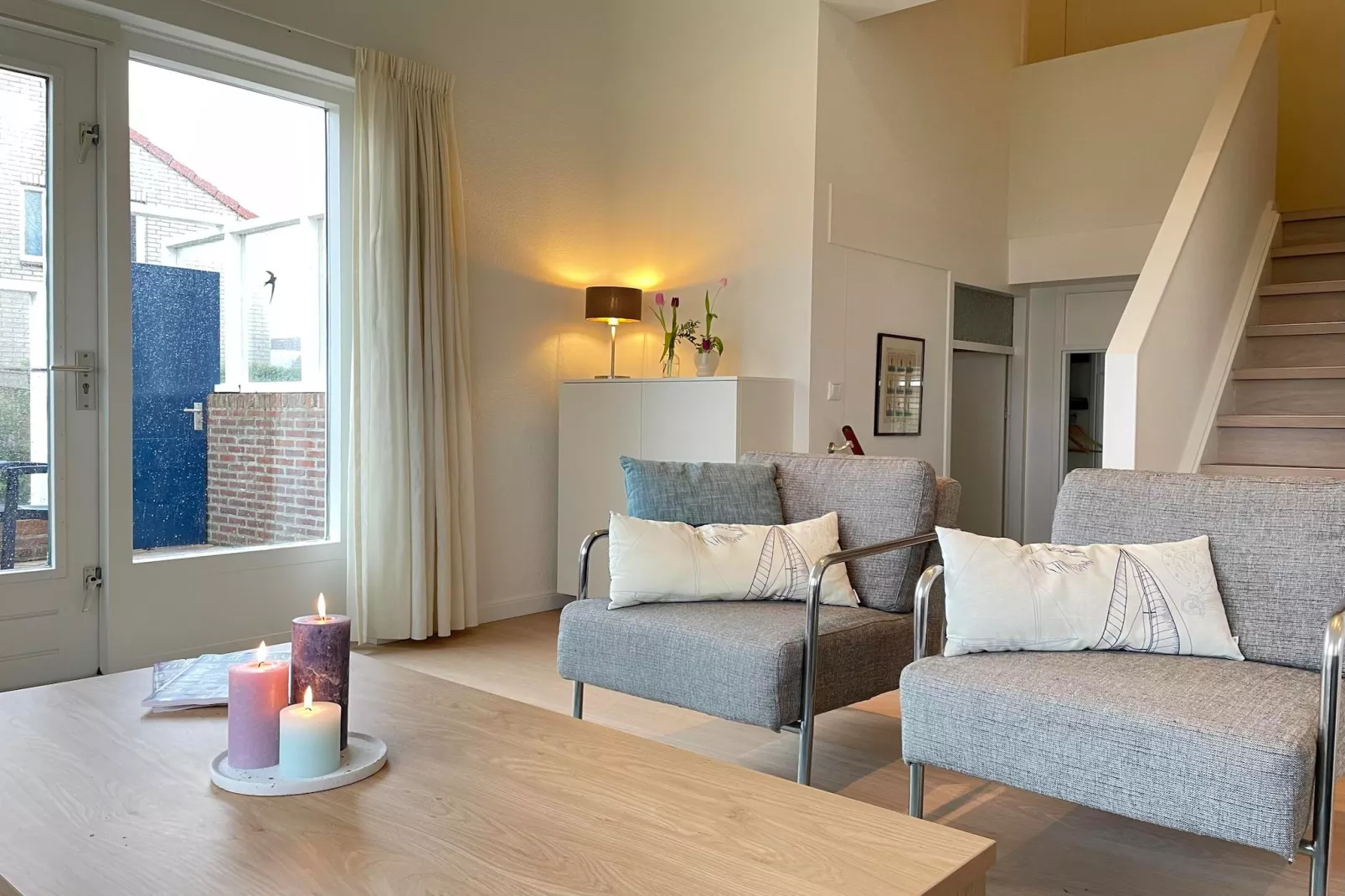 Watervilla de Ijsvogel - Woonkamer