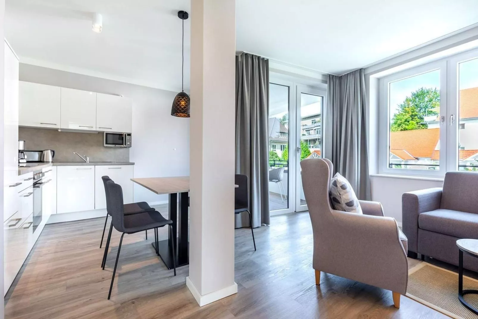 Vakantiehuis met balkon - Binnen