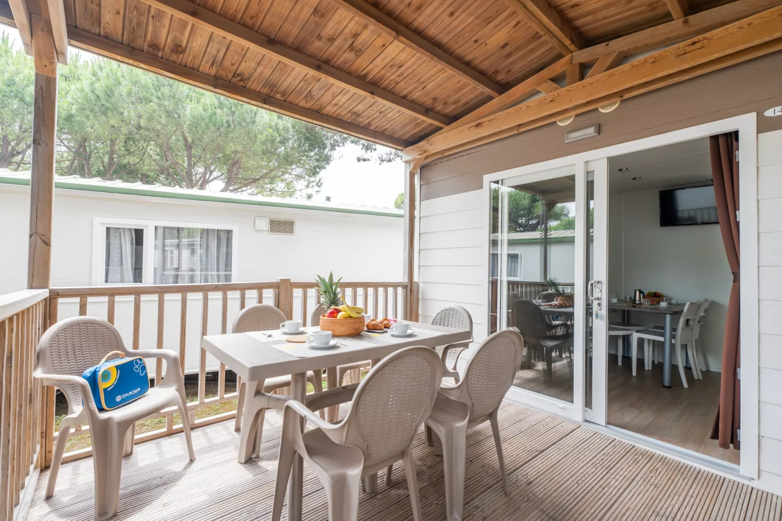 Jesolo Family Resort - LODGE COMFORT - Terrasbalkon