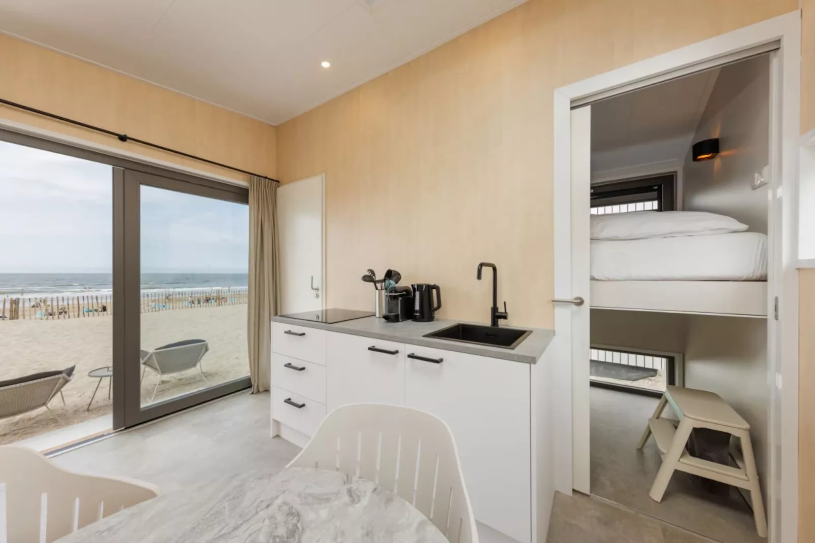 Droomvilla Beach Houses Zandvoort - Zeezicht - Keuken