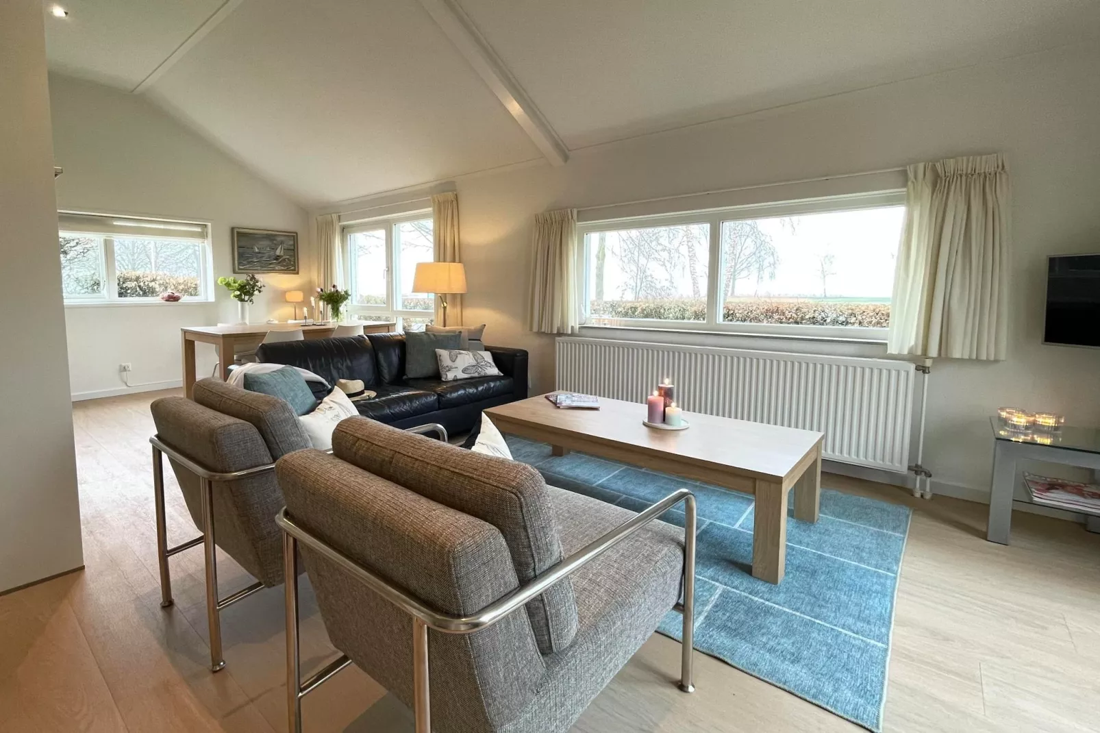 Watervilla de Ijsvogel - Woonkamer