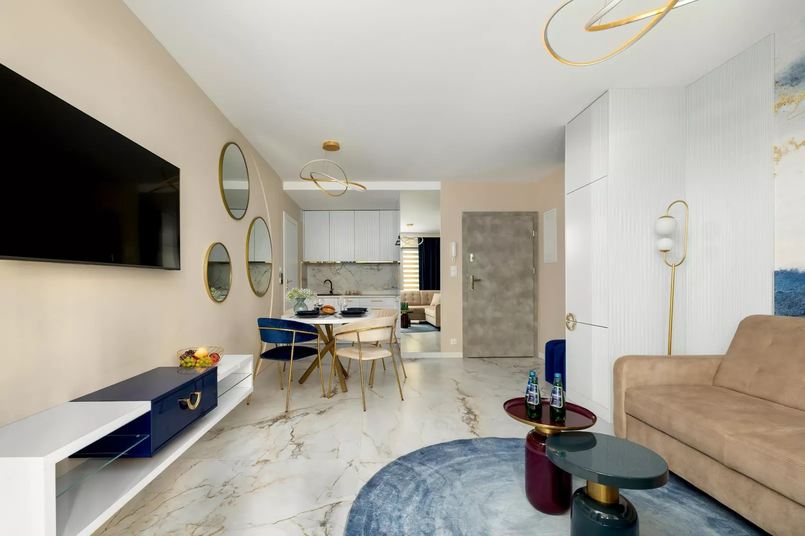 Apartament Powstańców WLKP 16C-4 Pobierowo - Woonkamer