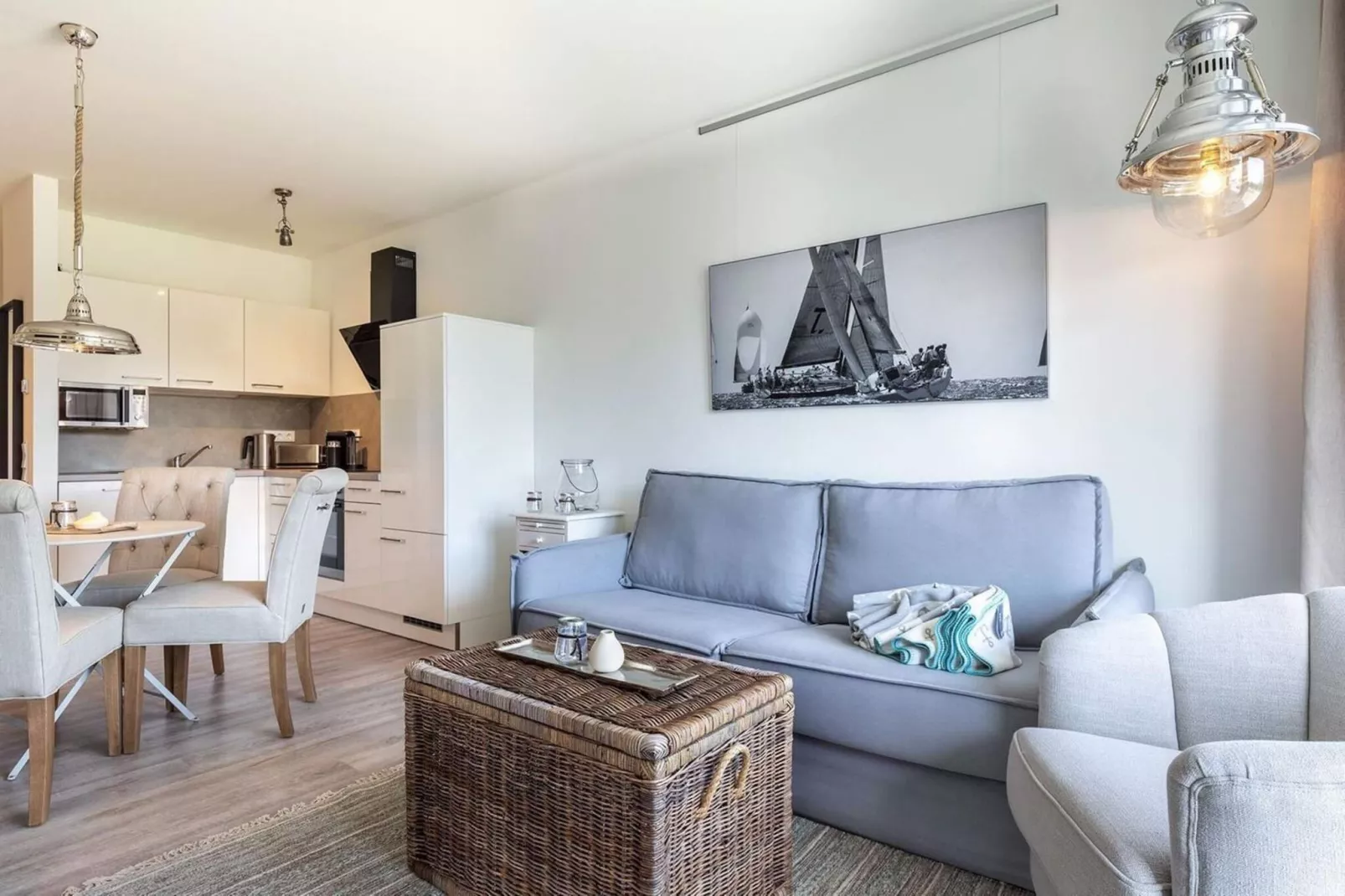 Comfort aan zee in Travemünde - Binnen