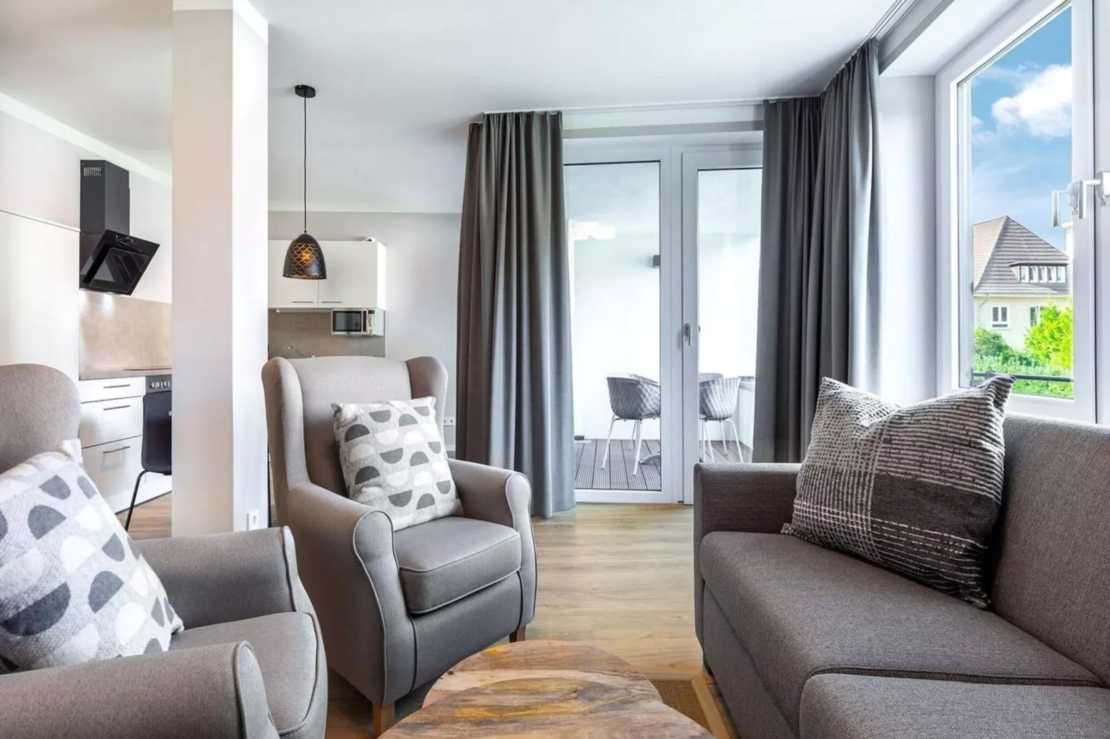 Vakantiehuis met balkon - Binnen