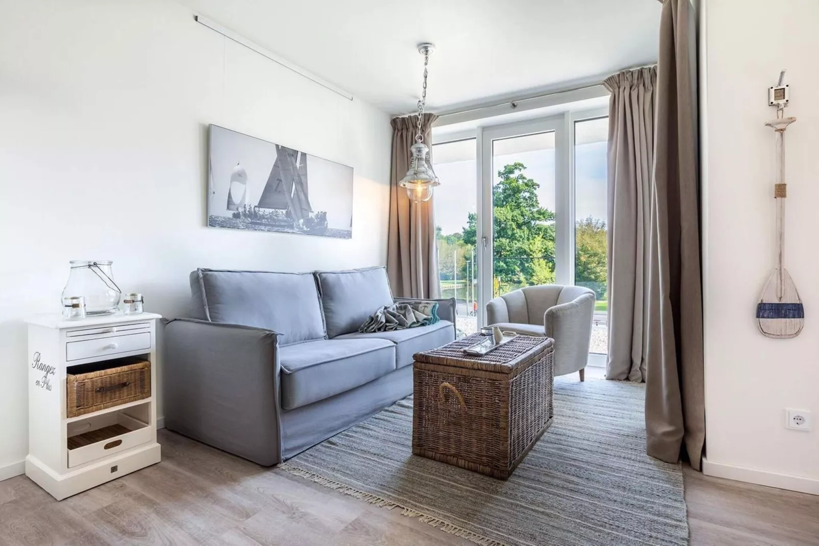 Oostzee-gelukzaligheid met sauna - Binnen