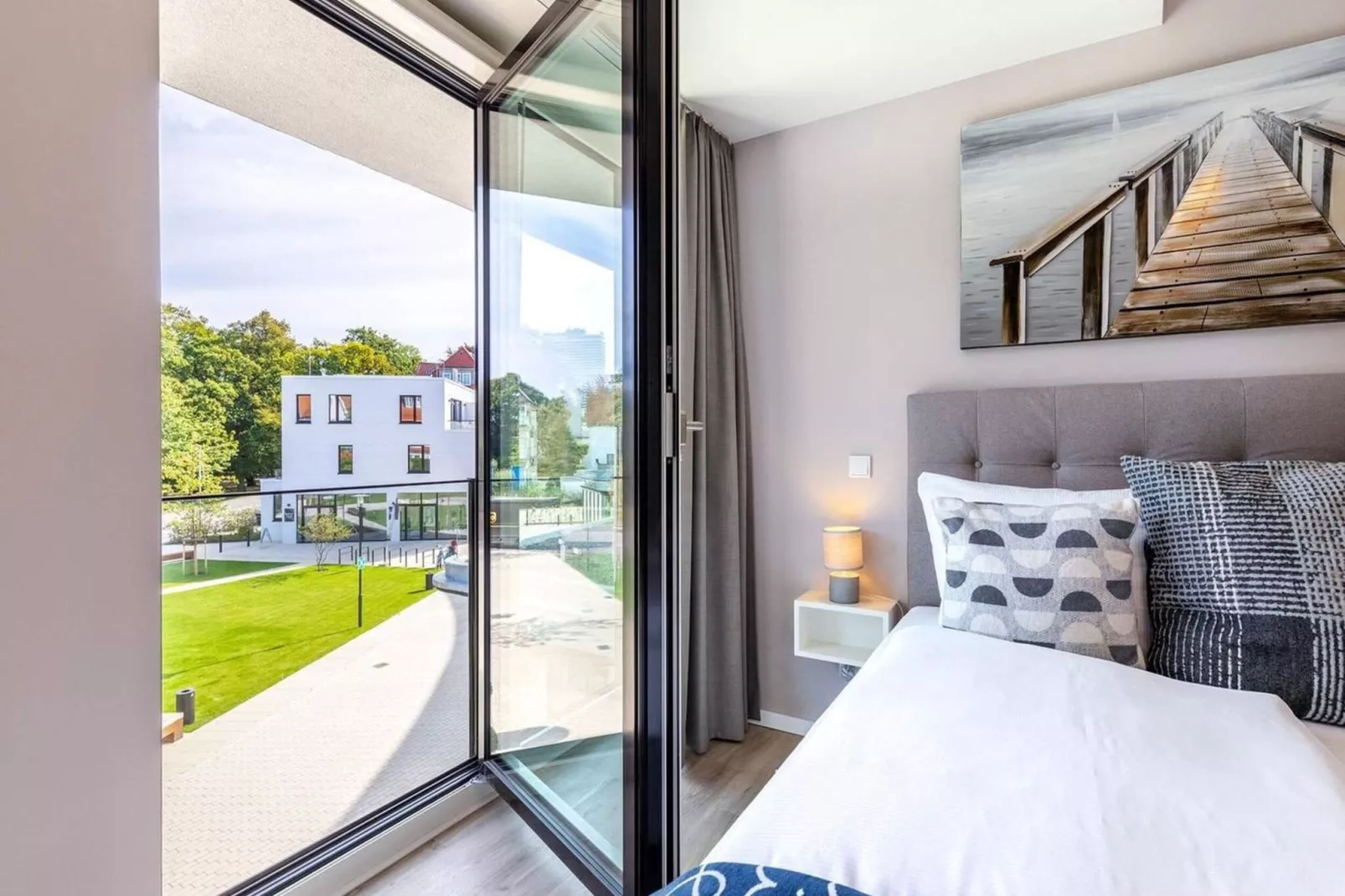 Ruim vakantiehuis in Travemünde - Binnen