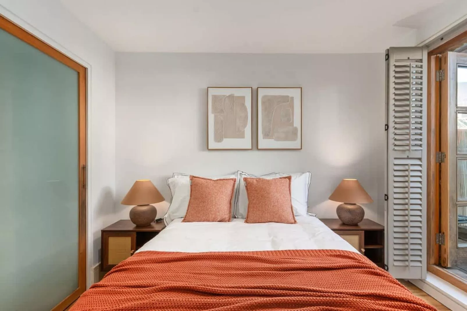 Modern 1-Bed near Fulham Broadway - Slaapkamer