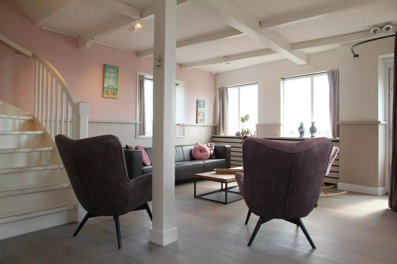 Tussen Duin en Strand - Woonkamer