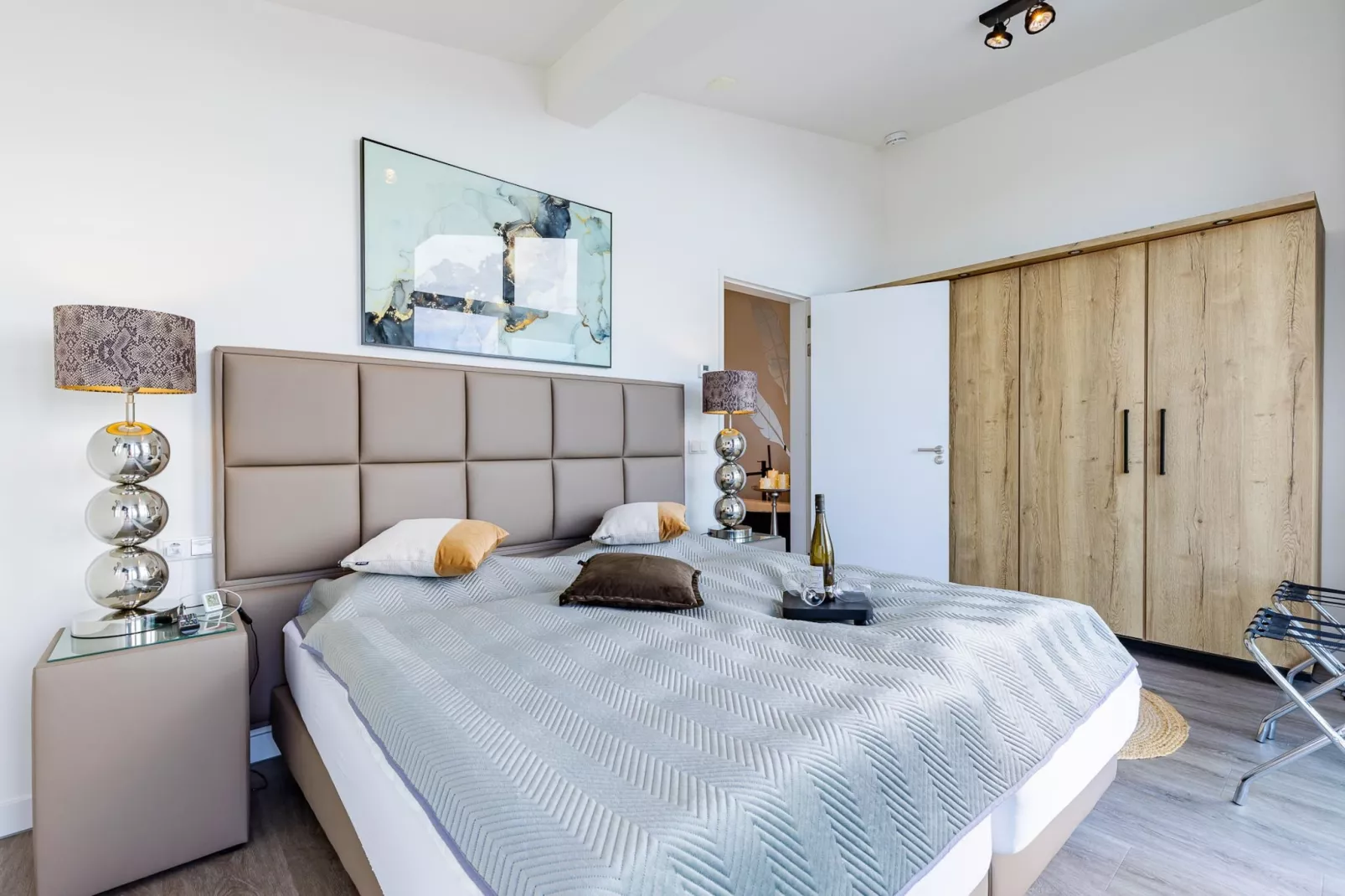 Penthouse at the beach - with balcony | No. 26 - 2 Pers.  | Vista Maris - Slaapkamer