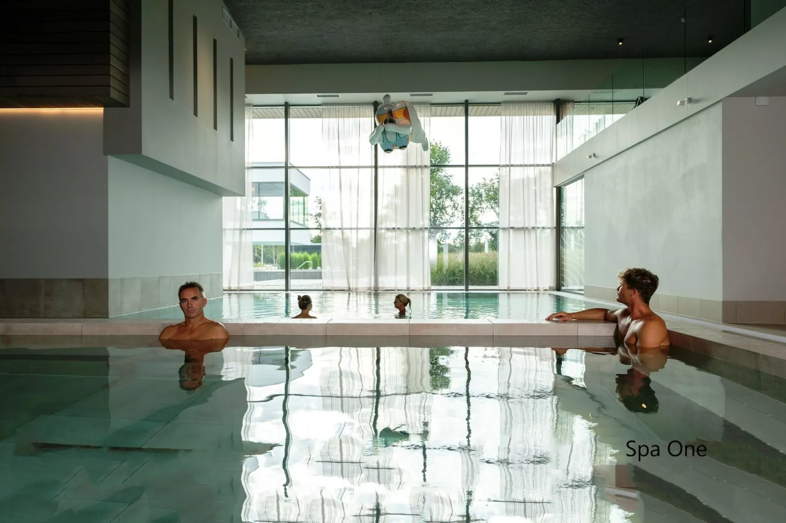 Houten Boshuis - Zwembad