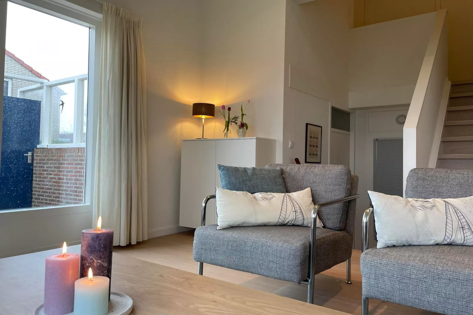 Watervilla de Ijsvogel - Woonkamer