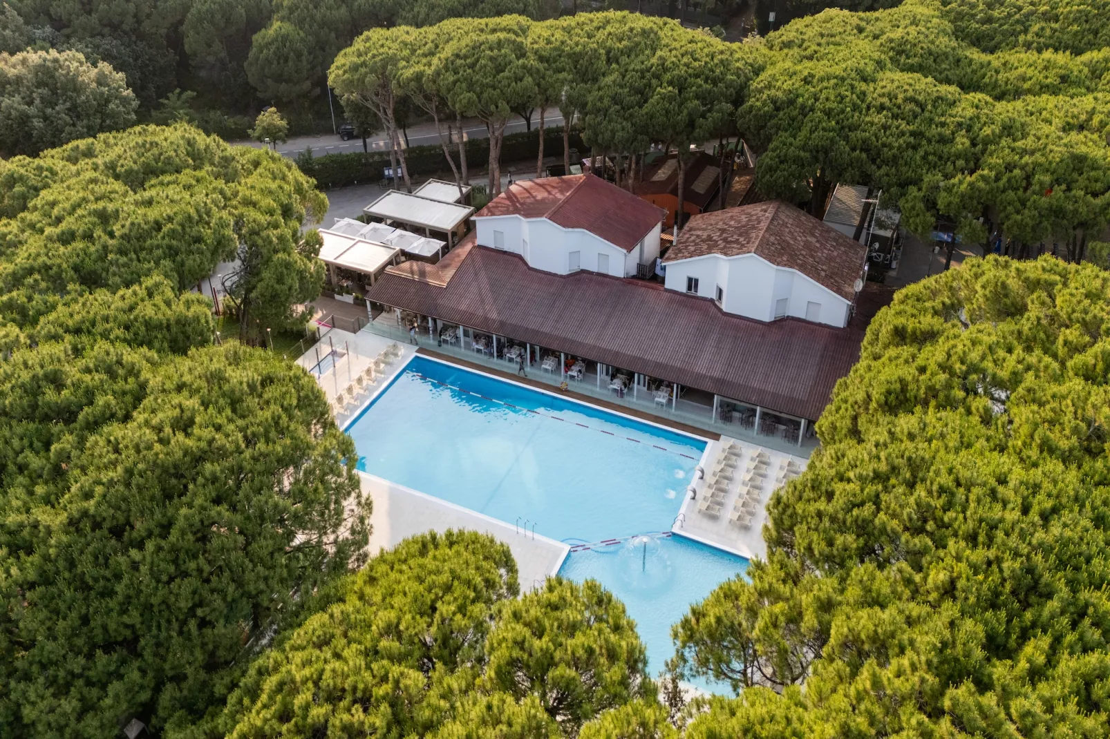 Jesolo Family Resort - LODGE DELUXE FAMILY - Zwembad