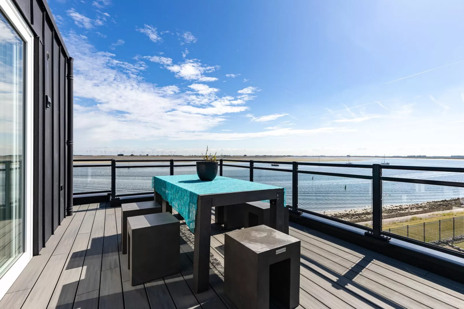 Penthouse at the beach - with balcony | No. 26 - 2 Pers.  | Vista Maris - Terrasbalkon