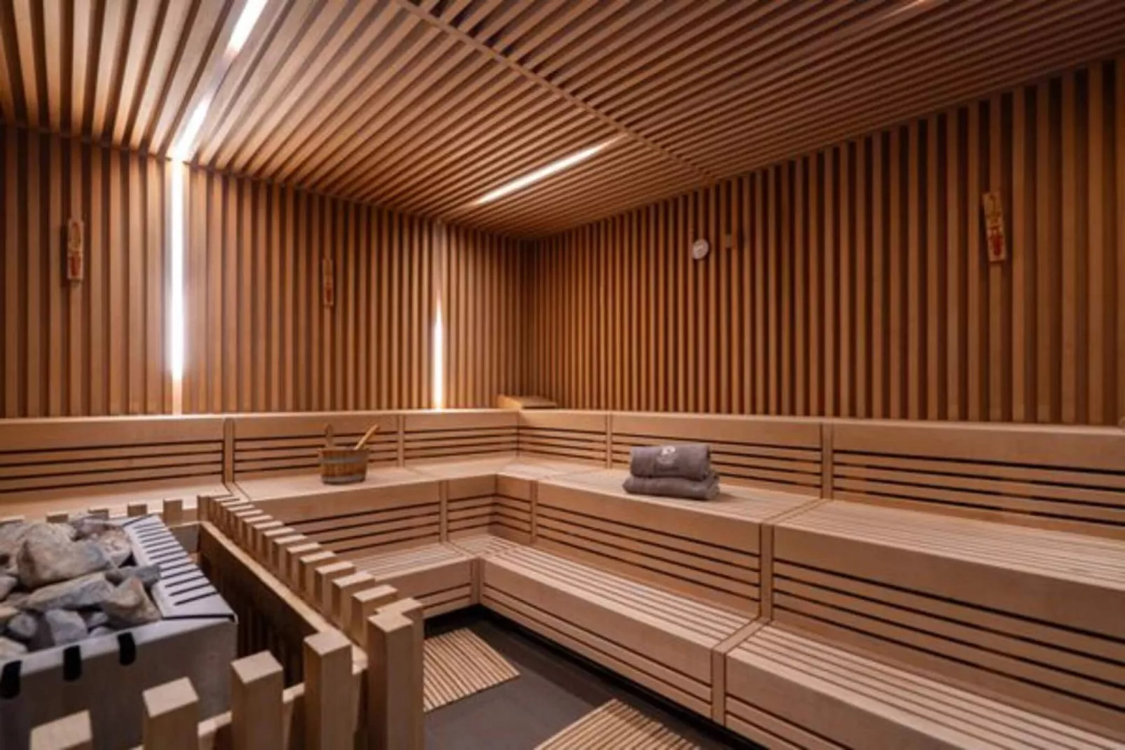 Oostzee-gelukzaligheid met sauna - Sauna