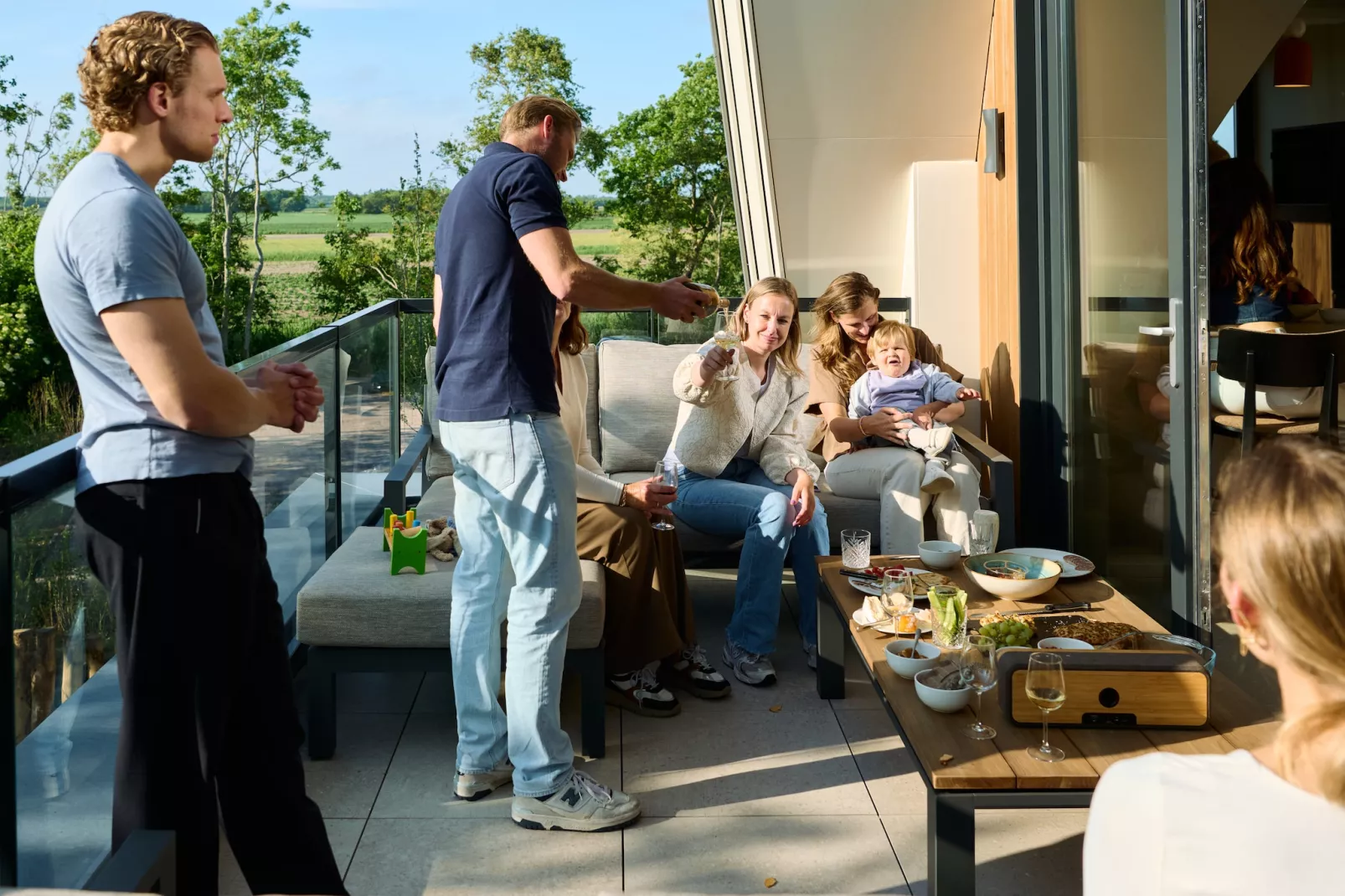 Droomsuites Texel - 6 persoons apartement - Terrasbalkon