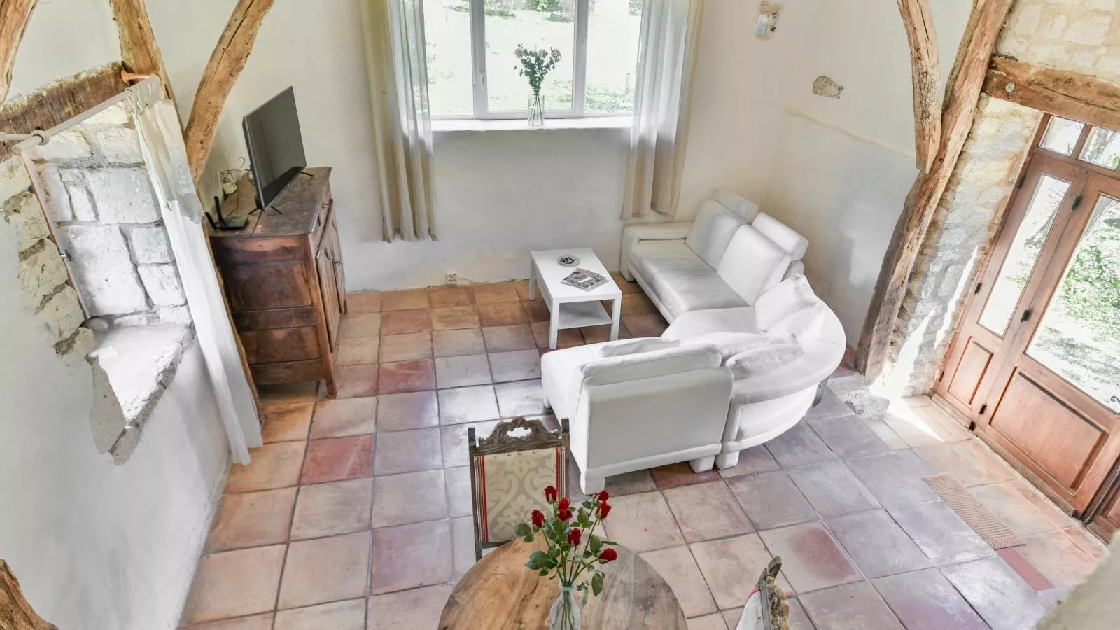 Gite la Bergerie - Woonkamer