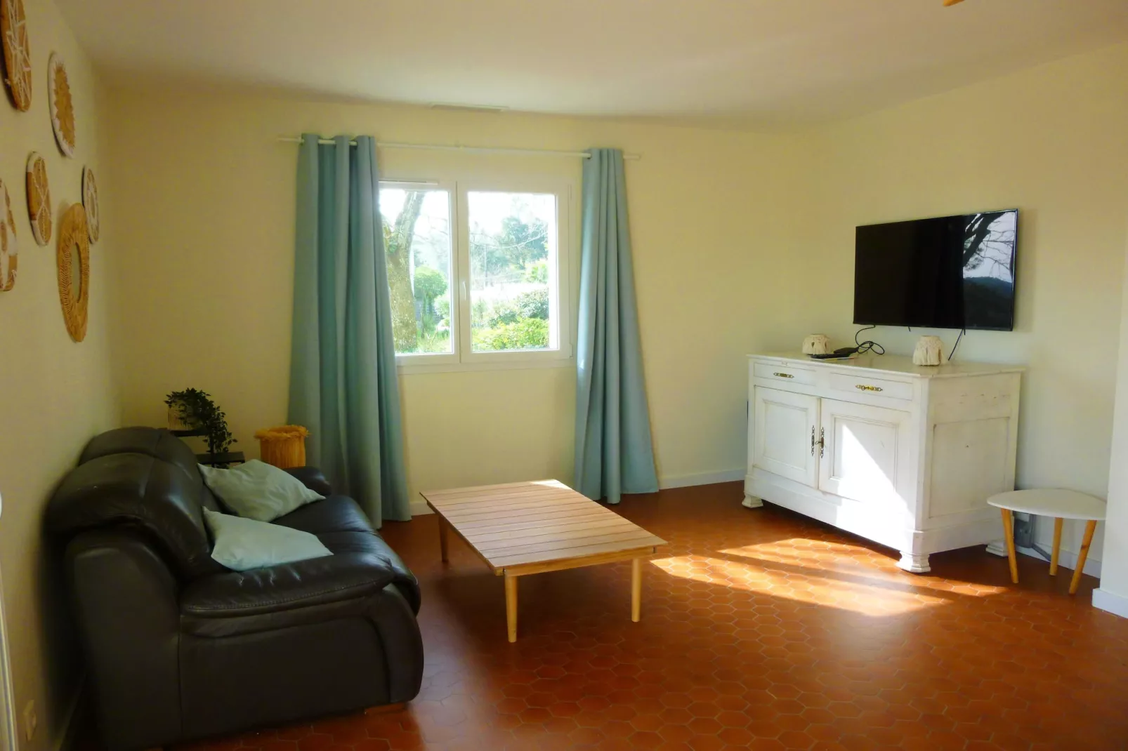 Maison avec vue sur le lac Lacanau - Woonkamer