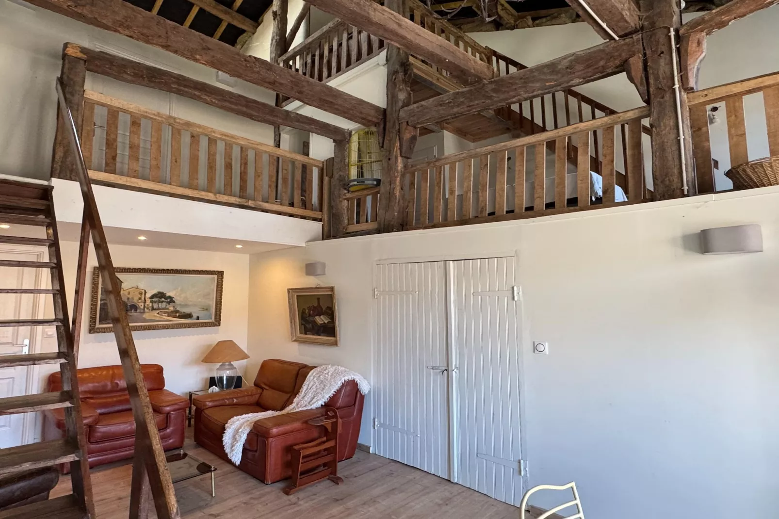 Maison de charme - Woonkamer