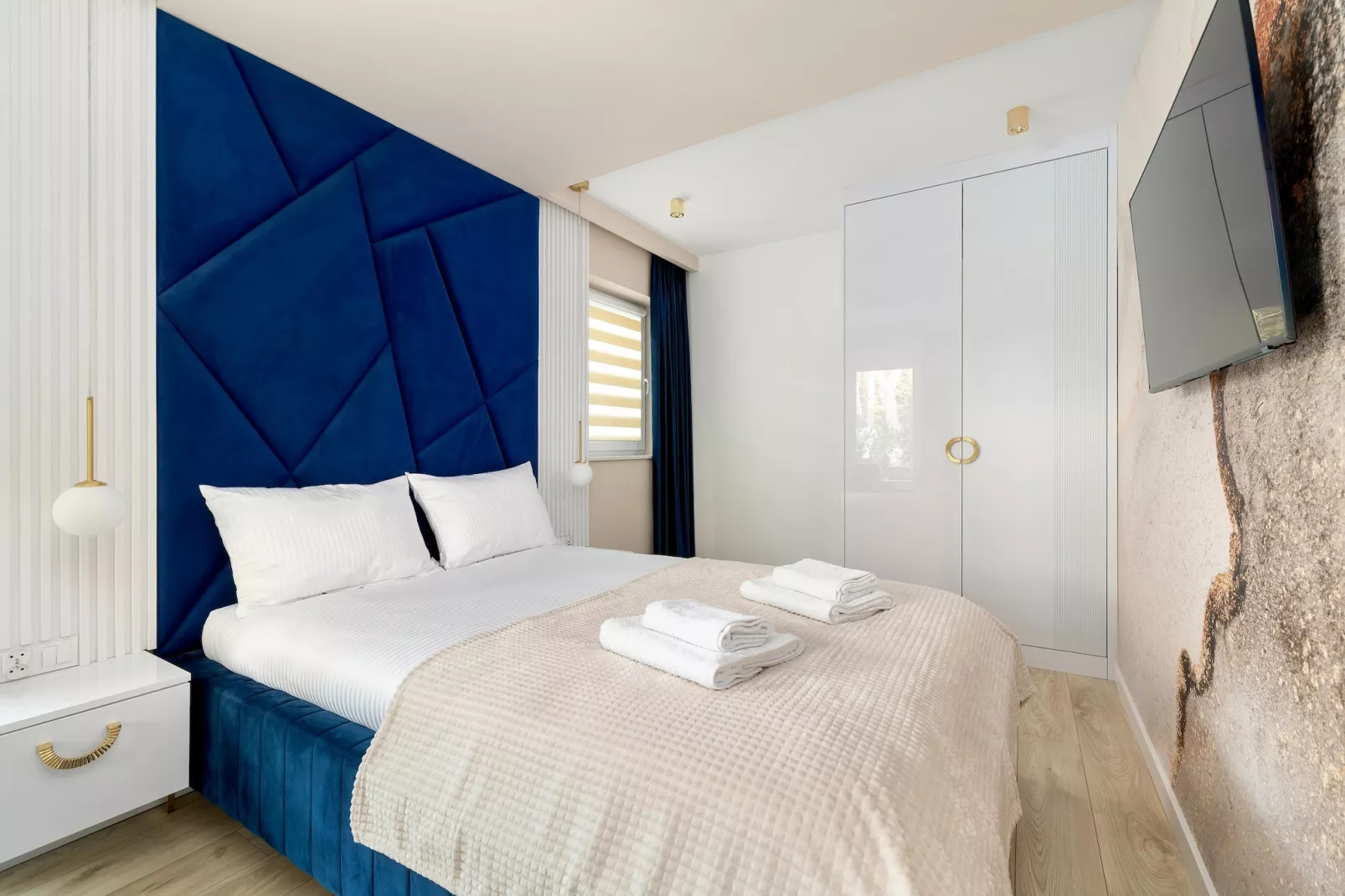 Apartament Powstańców WLKP 16C-4 Pobierowo - Slaapkamer