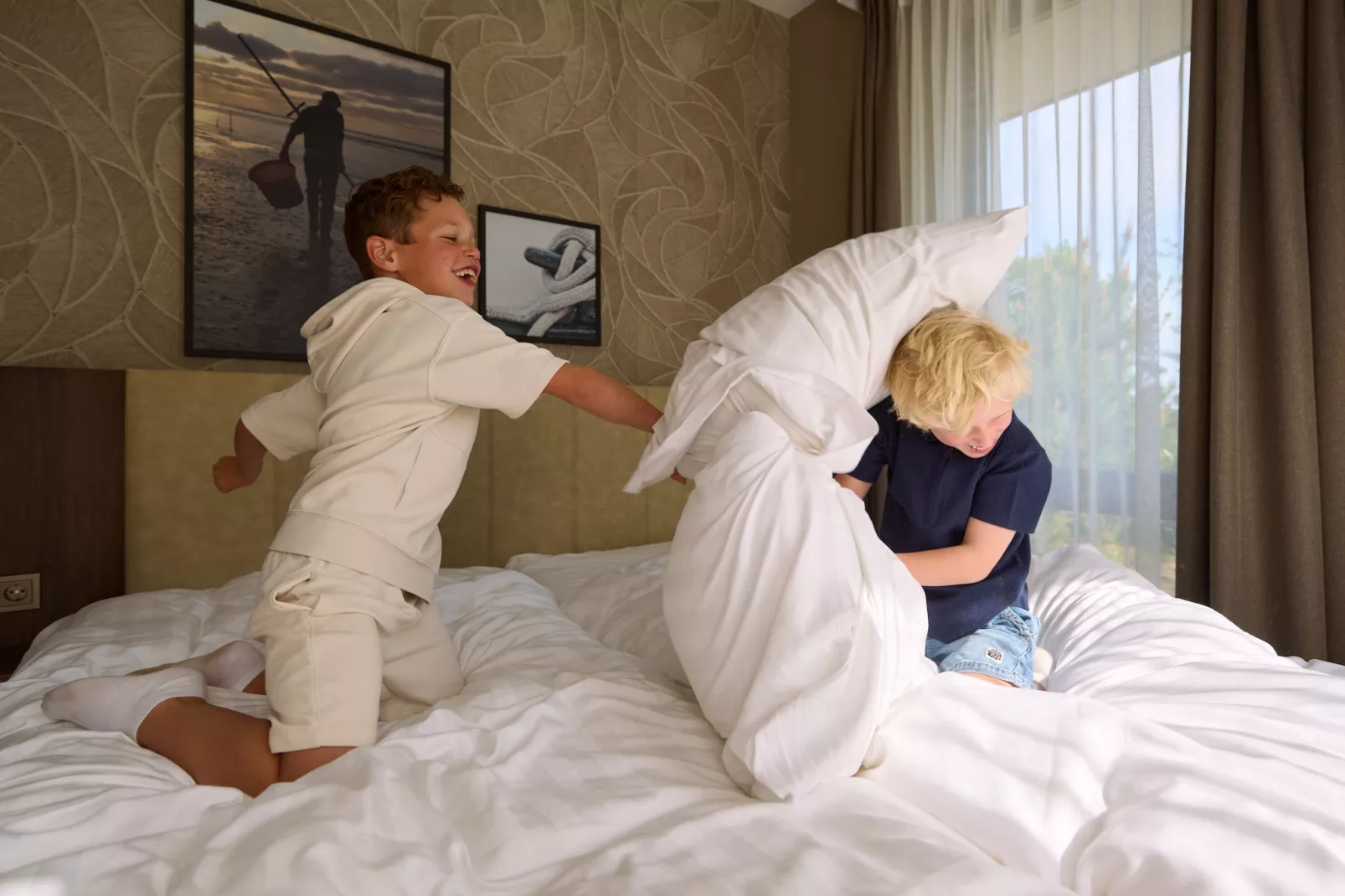 Droomsuites Texel - 8 person apartement - Slaapkamer