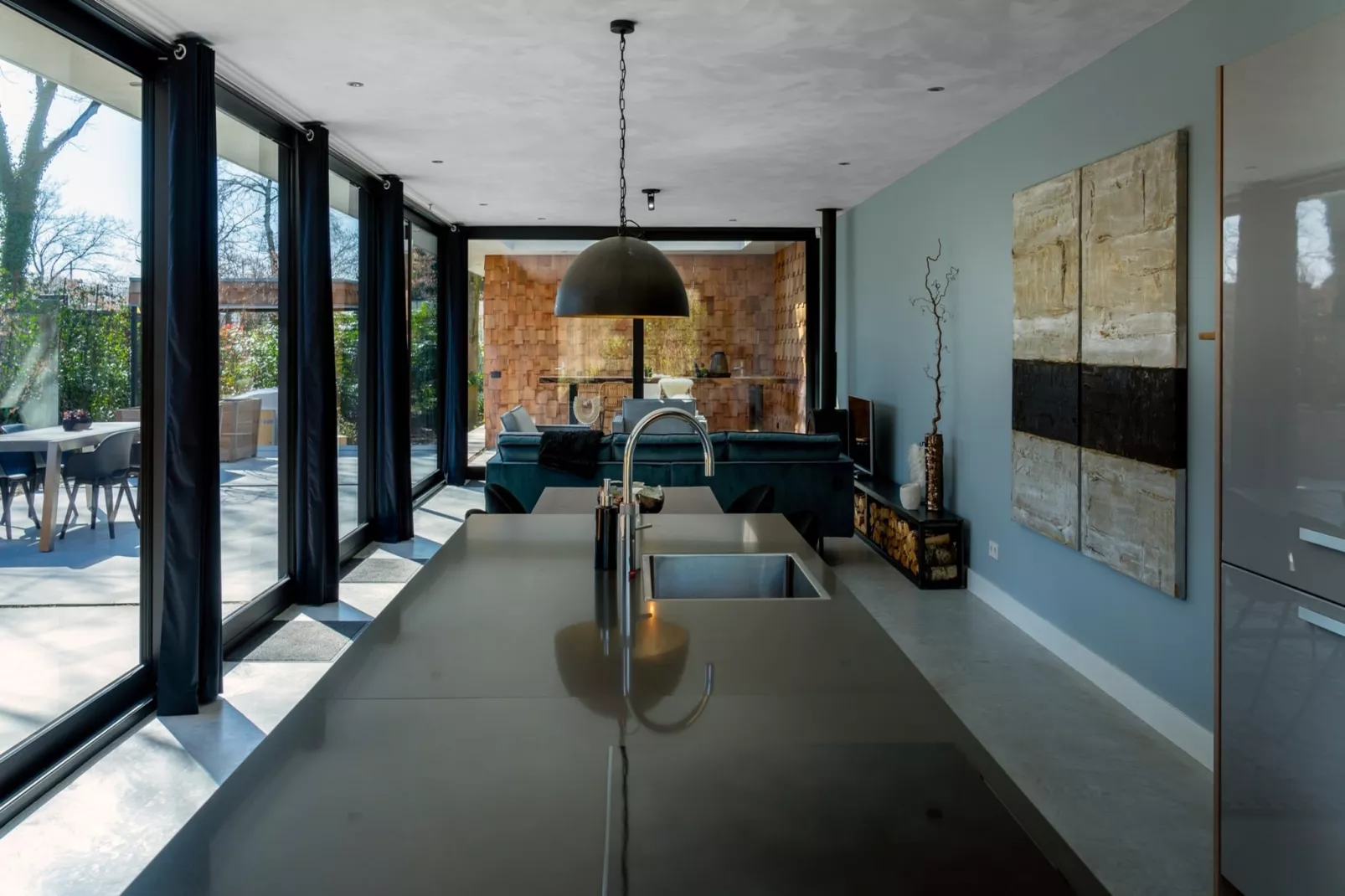 Houten Boshuis - Keuken