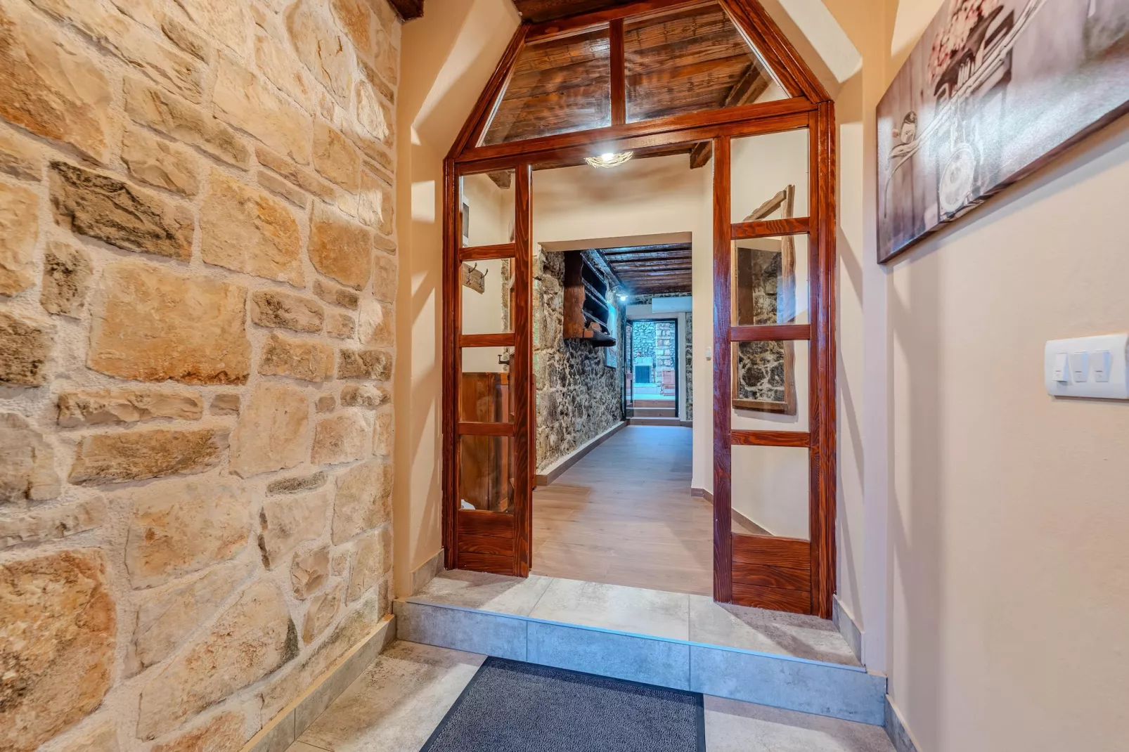 Dalmatian house Sukosan - Hal-ontvangst