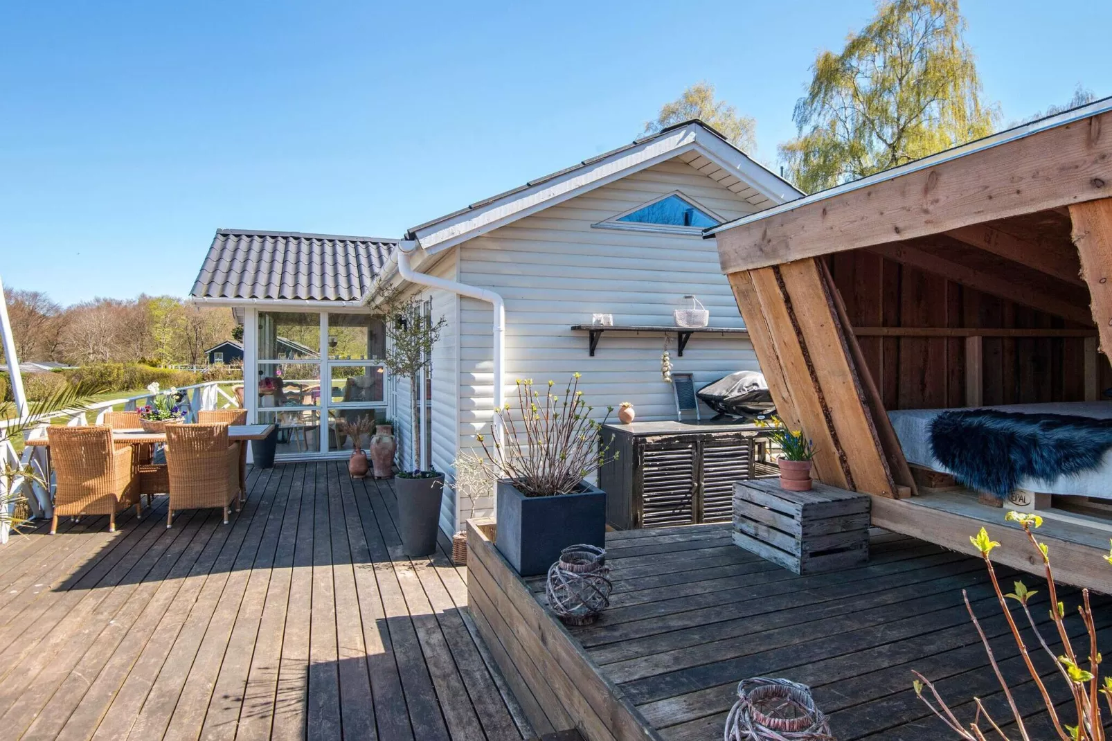 Luxe vakantiehuis in Børkop met panoramisch zeezicht-Uitzicht