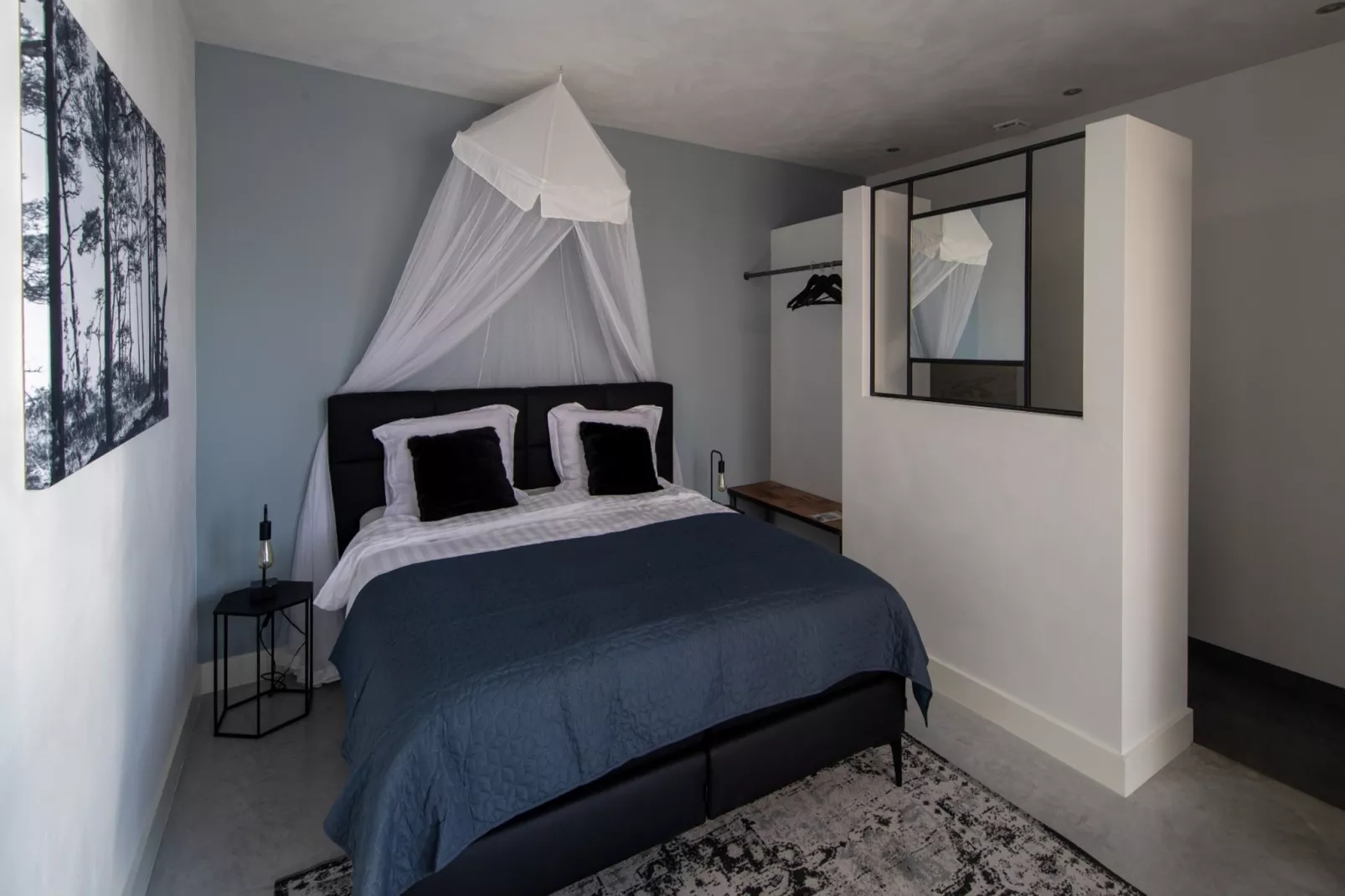 Houten Boshuis - Slaapkamer