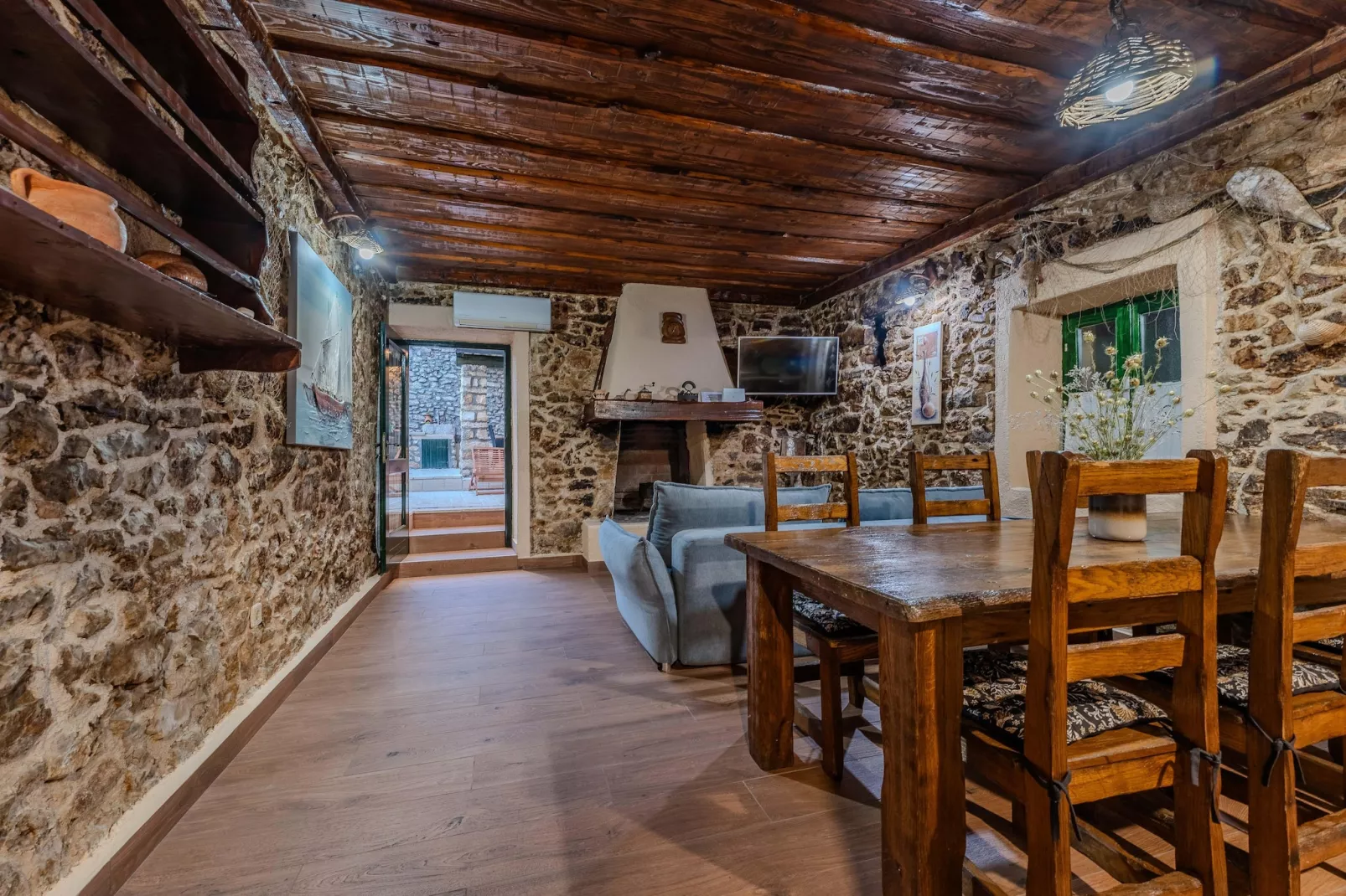 Dalmatian house Sukosan - Eetkamer