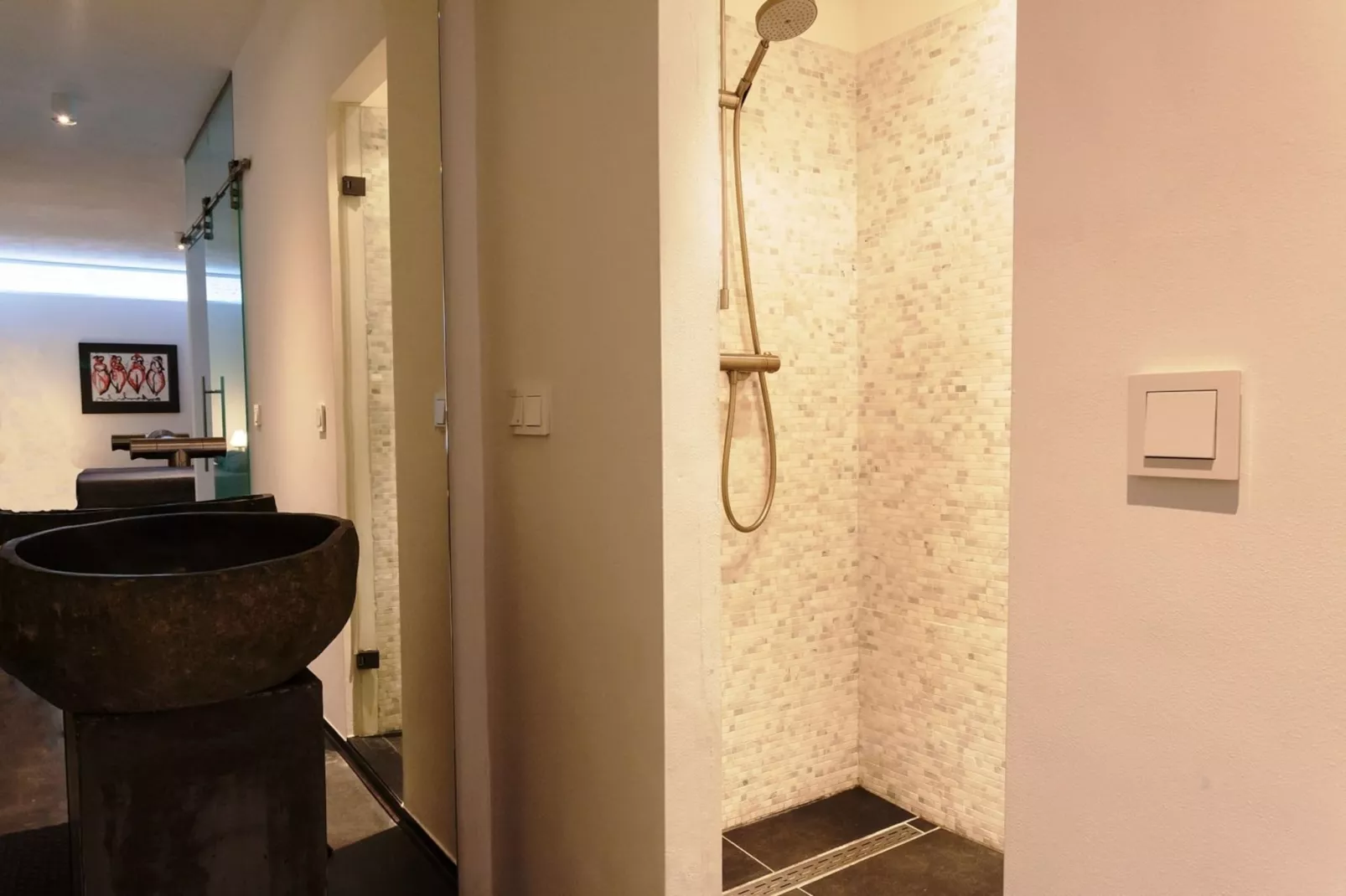 Betonnen Boshuis - Badkamer