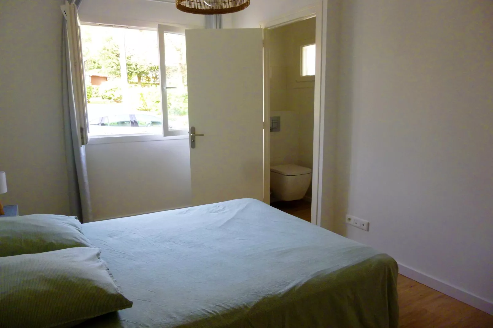 Maison avec vue sur le lac Lacanau - Slaapkamer