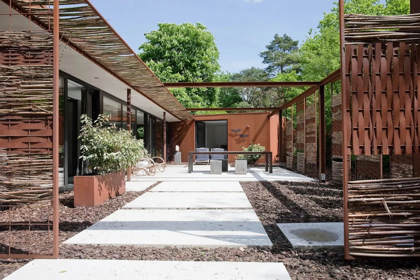 Stalen Boshuis - Overloop