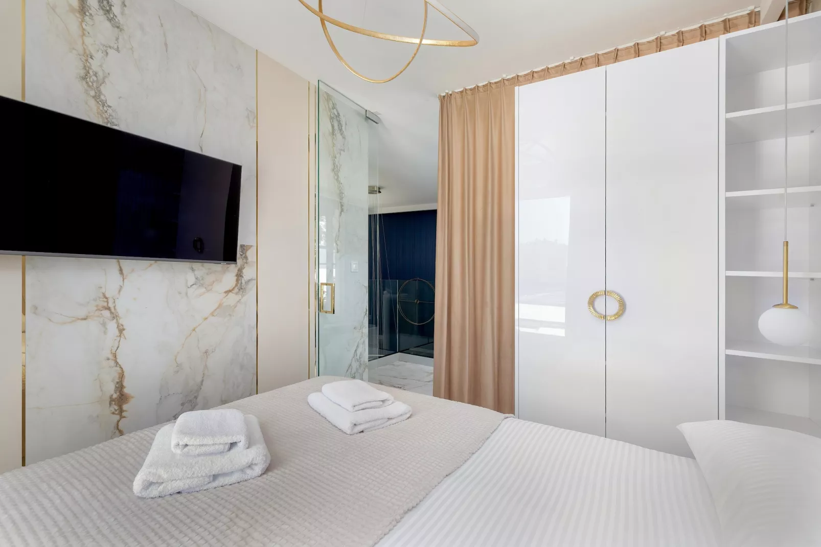 Apartament Powstańców WLKP 16C-35 Pobierowo - Slaapkamer