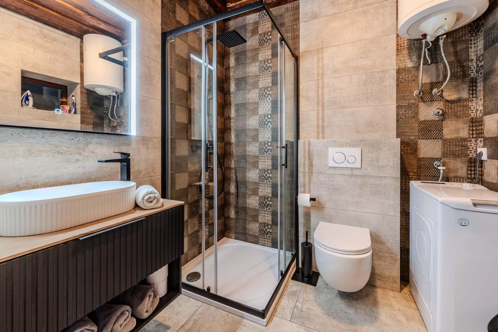 Dalmatian house Sukosan - Badkamer