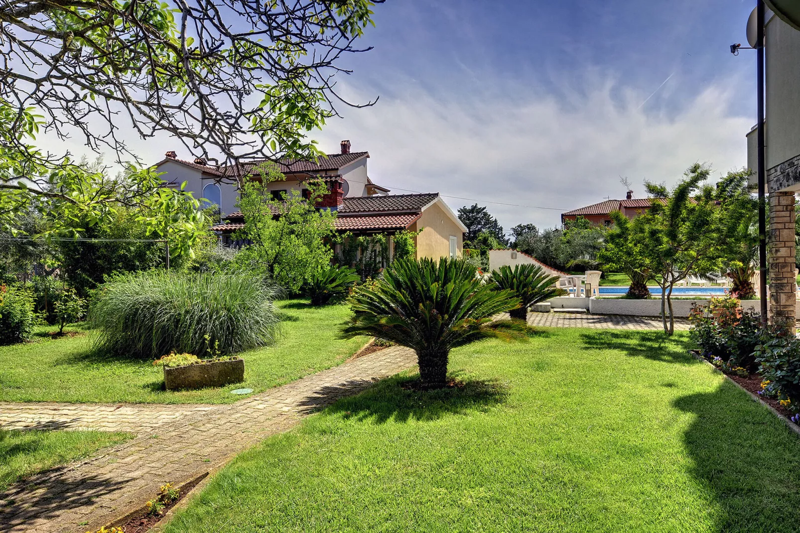 Villa Delia Attic-Tuinen zomer