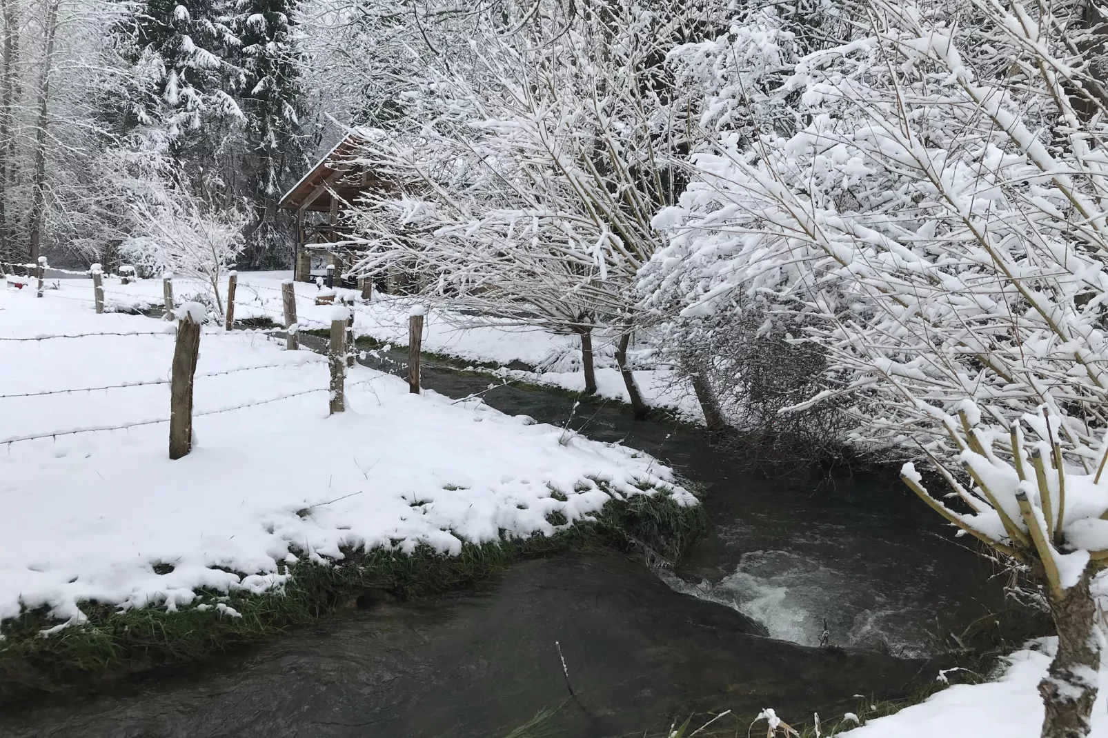 La Linotte - Gebied winter 1km