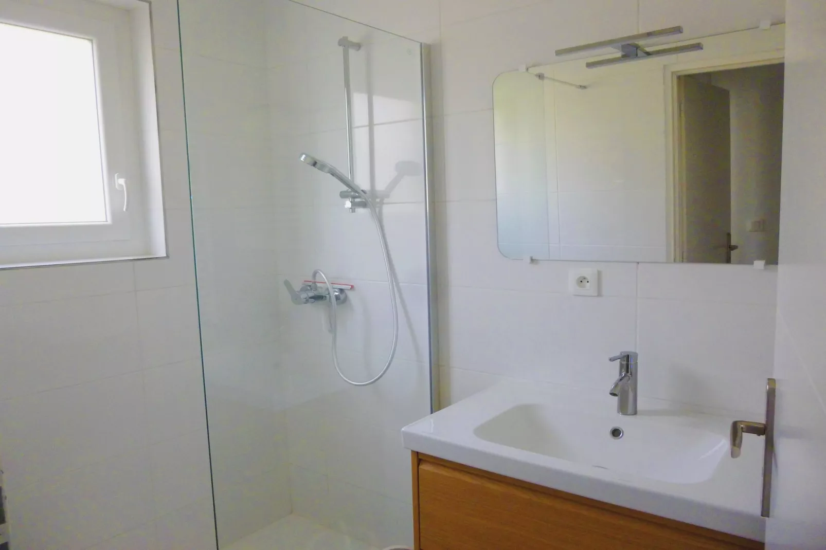 Maison avec vue sur le lac Lacanau - Badkamer