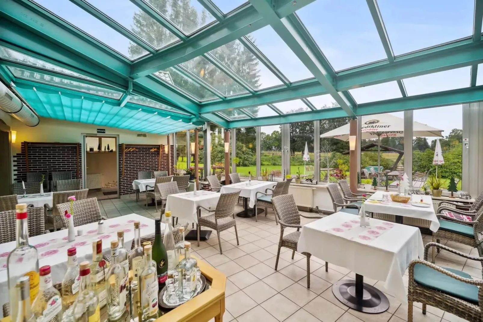 Hotel Harzhaus - Großes Ferienhaus 5 - Terras