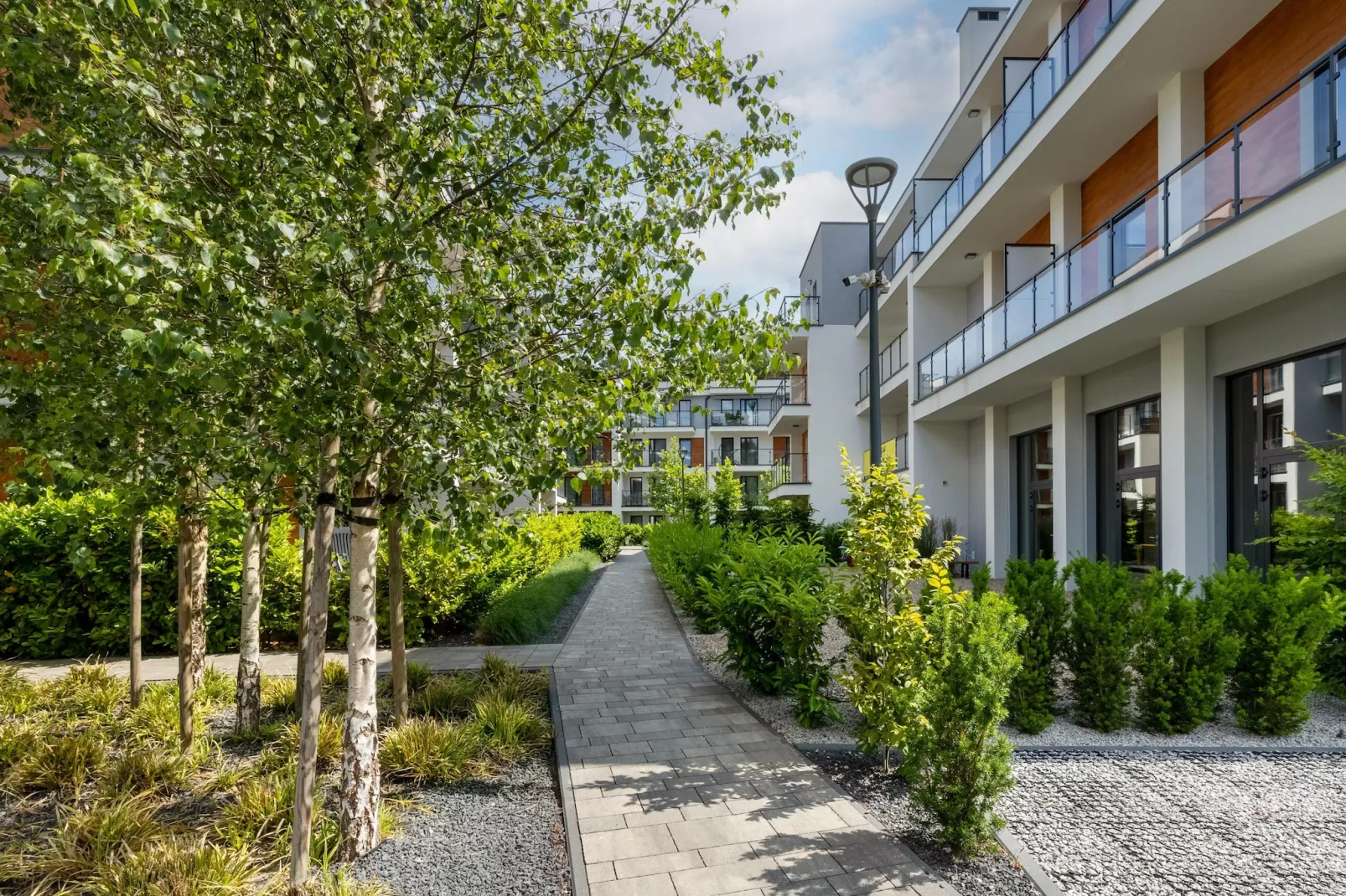 Apartament Powstańców WLKP 16C-35 Pobierowo - Buitenkant zomer