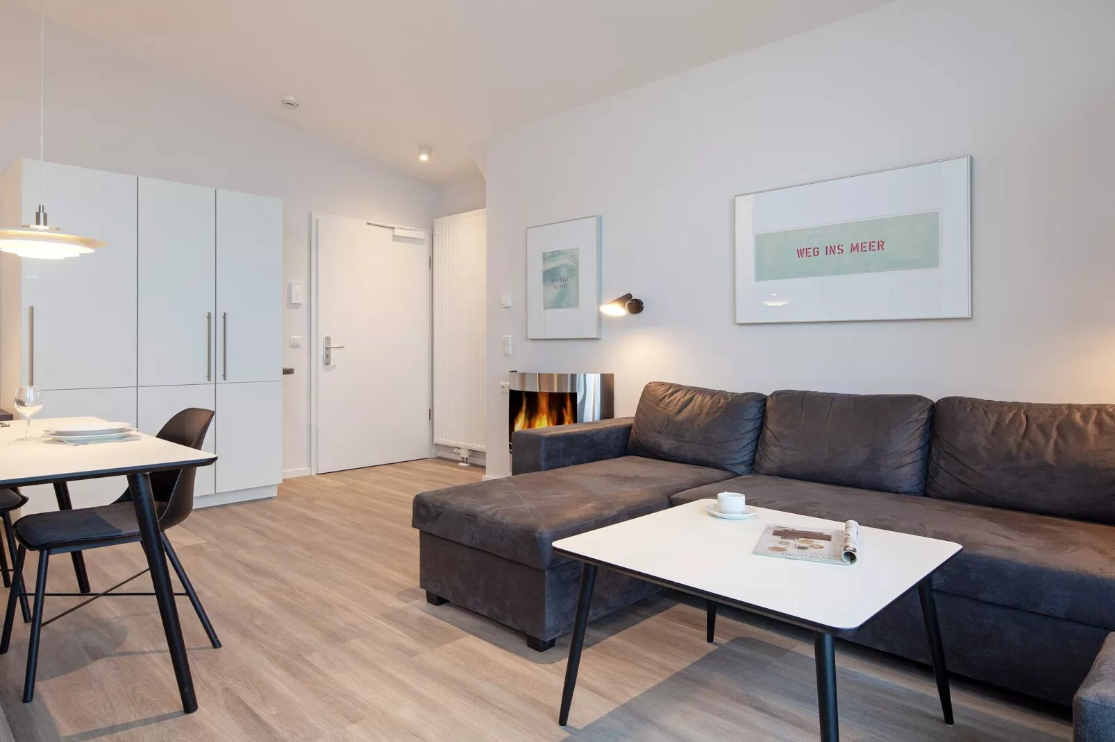 4 persoons appartement penthouse-Fördeblick - Binnen