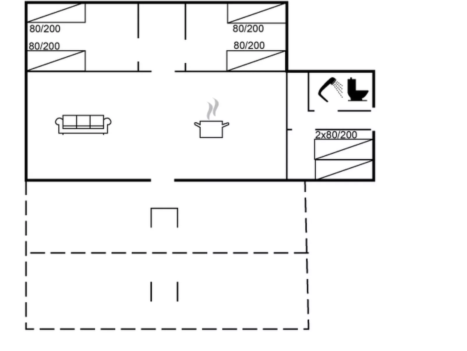 "Gerty" - 300m from the sea