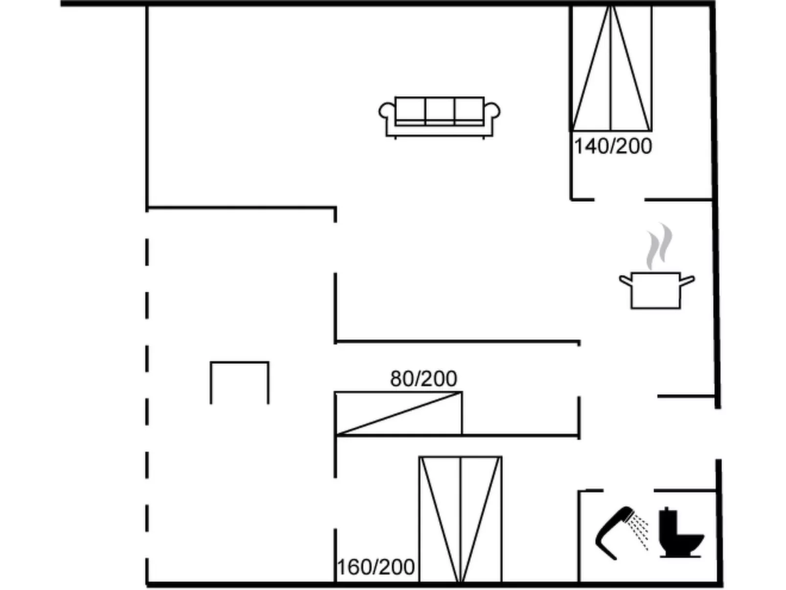"Judyta" - 250m to the fjord