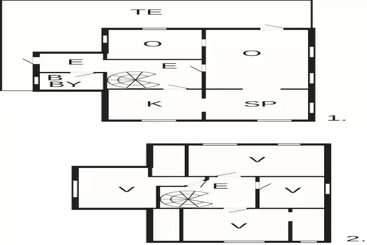 9 Personen vakantie huis in Åram - Plattegrond