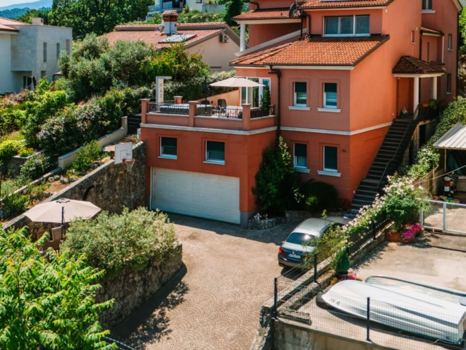 Wohnung mit Blick auf das Wasser