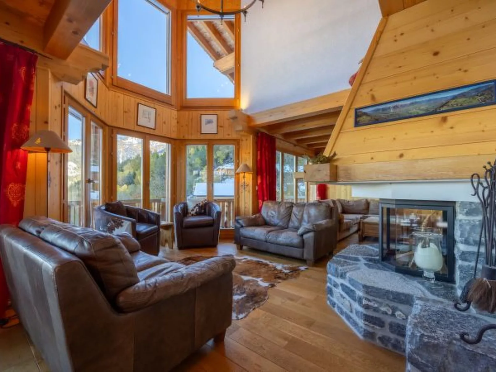 Chalet Vansamis, views & sauna