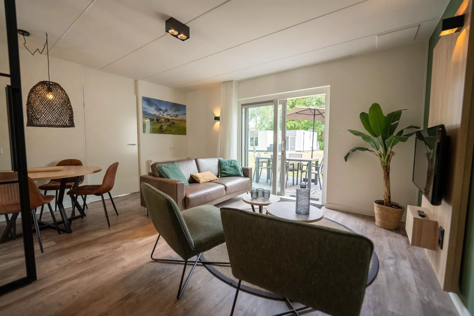 Vakantiepark Hunzedal 18-Woonkamer