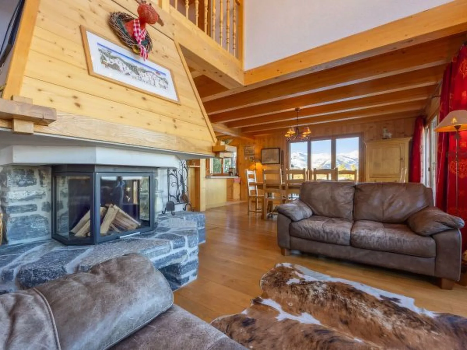 Chalet Vansamis, views & sauna