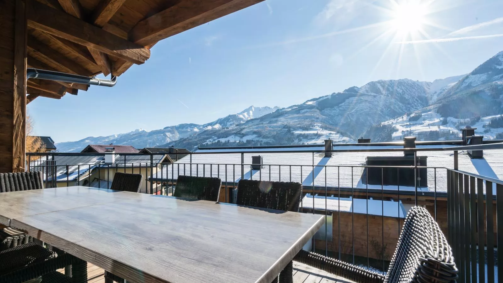 Luxury Tauern Suite Walchen-Kaprun 7-Terrasbalkon